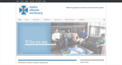 Desktop Screenshot of metroatlantaseminary.org